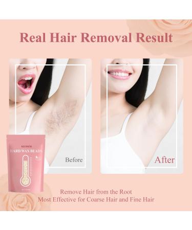 Buy Painless Hard Wax Beads for Full Body Hair Removal - Sensitive Skin Home Waxing Kit for Men & Women | 1.1lb/17.6oz + 20 Sticks - Buy Online on GoSupps.com