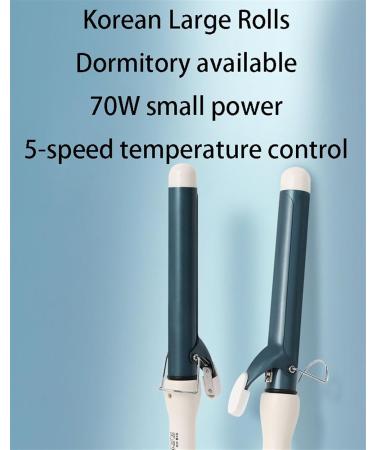 Large Tube Curling Iron - Dual Voltage 25mm Ceramic Tourmaline Long Curling Wand for International Use - Buy Online on GoSupps.com