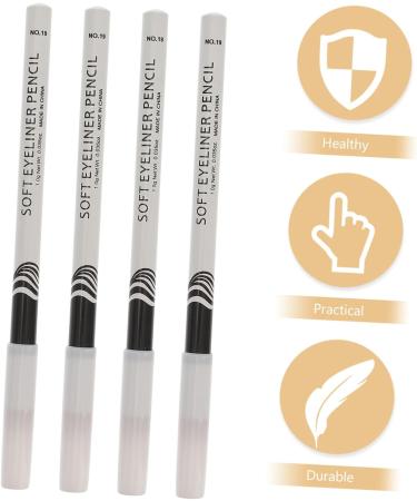  Beavorty Beavorty Set of 10 Highlighters and Eyeliner Pencils White 12 Pieces x 10 - Buy Online on GoSupps.com
