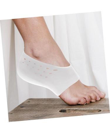 Best Heel Lift Inserts & Insoles for Height Increase | Invisible Pedi Sleeve Sole Protector for Sneakers - Autumn White Size 3 - Buy Online on GoSupps.com