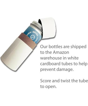 Buy Chew Brush Smile Toothpaste Tablets 60 Count - Peppermint Flavor for Fresh Breath | International Shipping Available - Buy Online on GoSupps.com