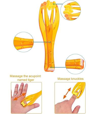Zhenp 12-Piece Acupressure Ring Set - Metabolism Massage Rails for Finger Therapy & Joint Relief (Gold/Silver) - Ideal for All Ages - Buy Online on GoSupps.com