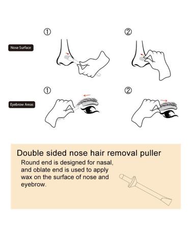 Nose Hair Wand - Manual Strips & Waxing Tool for Effortless Nasal Hair Removal | Professional Beauty Salon Essential - Buy Online on GoSupps.com