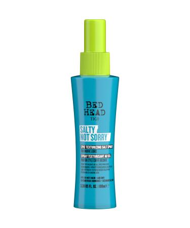 TIGI Bed Head Salty Not Sorry texturizing Salt Spray for Natural Undone Hairstyles 3.38 fl oz 3.40 Fl Oz (Pack of 1)