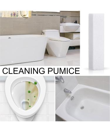Norme Pumice Stones for Cleaning - Toilet Bowl Ring Remover for Bath, Household, Kitchen, Pool - 5.9 x 1.4 x 0.9 Inch (White) - Buy Online on GoSupps.com