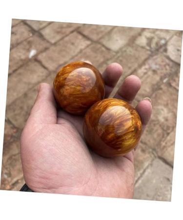 Beatifufu Massage Tools - 2PC Health Balls & Hand Roller for Sports Meditation and Finger Exercise | Chinese Baoding Iron Balls for Fitness & Relaxation - Buy Online on GoSupps.com