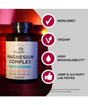 AMANDEAN Premium Magnesium Complex Vegan Omega 3 Vegan D3+K2 Bundle. Plant-Based Immune Support. Algae DHA & EPA. Quality Sleep Focus & Mood. Support Healthy Heart Brain Joints & Eyes - Buy Online on GoSupps.com