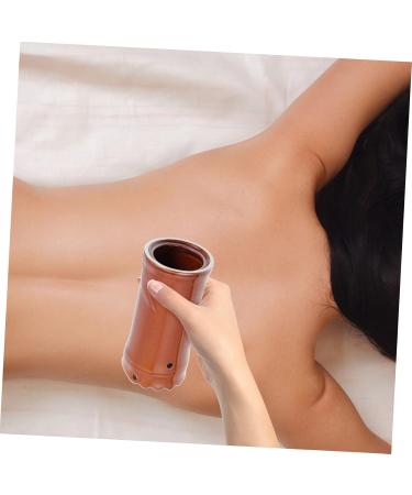 JECOMPRIS 3ST Ceramic Moxibustion Set - Portable Gua Sha Cups & Moxa Burner for Massage - Face & Body Healing - Buy Online on GoSupps.com