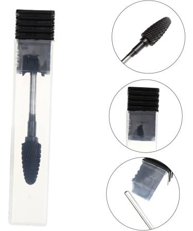 FOMIYES nail polisher Nail Grinding Head nail manicure kit nail grooming kits nail art drill bits nail kits nail carbide bit nail cuticle bit acrylic cylinder Tungsten steel electric nail 6.8x1.2cm Picture 2 - Buy Online on GoSupps.com