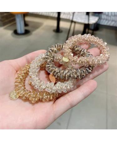 Dewlin Elastic Hair Ties - 5-Piece Scrunchie Set for Women & Girls - Perfect Ponytail Holders & Braid Bands - Buy Online on GoSupps.com