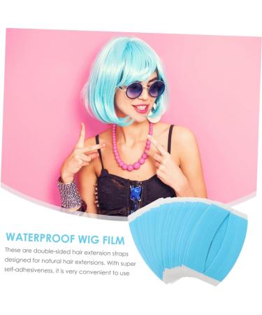 FRCOLOR 23 Sheets Double Sided Wig Film Tape Two Sided Tape Double Side Tape Wig Adhesive Tape Lace Front Support Tape Sweatproof Wig Tape Adhesive Wig Tape Wig Tape Parts Hair - Buy Online on GoSupps.com