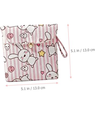 Lurrose 4pcs Napkin Pack Makeup Lipstick Travel Organizer - Compact & Stylish Pad Bag for Women - Buy Online on GoSupps.com