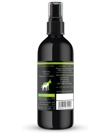 Herbal Land Black Cumin Oil Spray for Dogs 250ml - Cold-Pressed & Filtered - Premium Fur Care & Feeding Solution - Buy Online on GoSupps.com