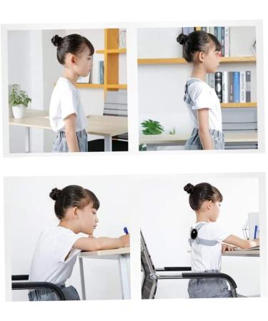 Posture Corrector Kids with Smart Sensor Vibration Reminder Posture Brace Trainer Straightener to Improve Slouch Thoracic Kyphosis Adjust Back Corrector Gray - Buy Online on GoSupps.com