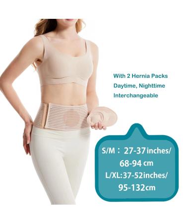 Umbilical & Inguinal Hernia Bandage | Belly Belt for Navel Hernia | Large/X-Large | Bentbruch Bandage (Pack of 1) - International Shipping Available - Buy Online on GoSupps.com