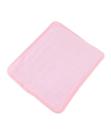 Anggrek USB heating pillows light and portable fast heating soft and breathable immediate heat to use comfortably on the skin with temperature control small and light (pink)