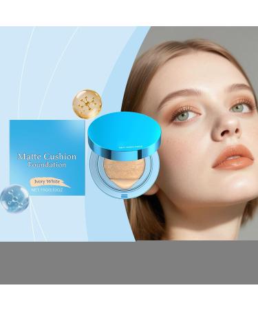 Cushion Makeup Concealer Cushion with Matte Finish and High Coverage | Long-Lasting Concealer Cream for Parties Beach Outdoors School and Business Travel - Buy Online on GoSupps.com