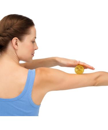 8 Acupressure Rings + 2 Hedgehog Balls Set | Finger Massage Rings & Sensory Roller for Blood Circulation & Stress Relief - Multi-Color - Buy Online on GoSupps.com