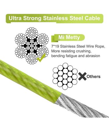 Buy Durable 20ft Dog Cable - Outdoor Use Yard & Camping | 6.1m 15.7m 9.2m 30.2m Options Available - Buy Online on GoSupps.com