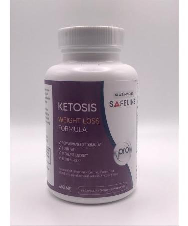 Safeline Keto Pills - Nutrivon Ketosis Weight Loss Formula - 60 Capsules - 1 Month Supply - Buy Online on GoSupps.com