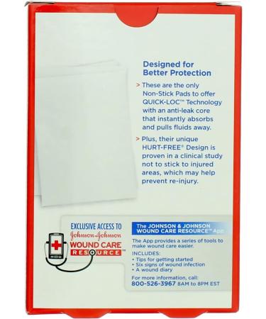 Band-Aid First Aid Pads Medium Non-Stick Pads 10 Count (Pack of 6) | 60 Pads Total - Buy Online on GoSupps.com