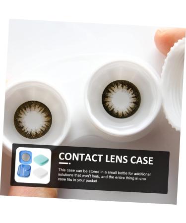 Gatuida Travel Contact Lens Case Set - Portable Organizer for Women | Exquisite 12-Sentence Container & Colored Lens Holder - Buy Online on GoSupps.com