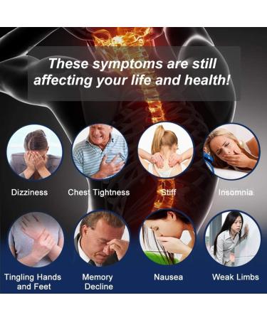 Cervical Neck Traction Device - Neck Support & Pain Relief for Cervical Spine - Adjustable Neck Pull Bandage - Blue - Buy Online on GoSupps.com