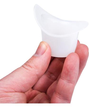MFUOE 4 Piece 8ml Reusable Silicone Eye Wash Cup Set - Non Sterile Eye Flush Cups for Refreshing Tired Eyes - Buy Online on GoSupps.com