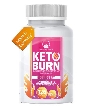 Keto Burn * Appetite suppressant* capsules lose weight* and metabolism ** Extremely high -dose with glucomannan choline vitamin B1 + B6 for women & men - food supplement fast & strong 21 days cure - Buy Online on GoSupps.com