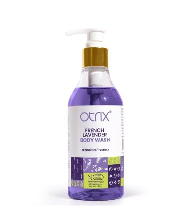 O.trix French Lavender Body Wash | Soothing Shower Gel for All Skin Types | Calming Aromatherapy Essence Natural Ingredients | Body Wash For Women & Men |290ml
