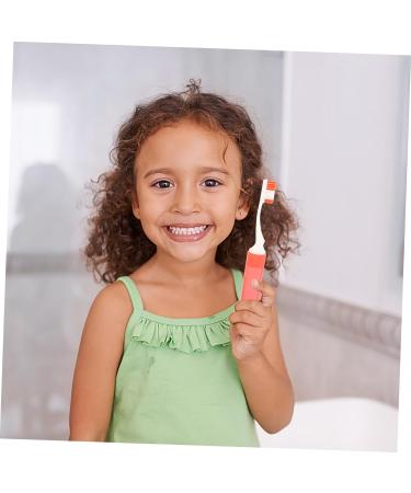 4-Pack Travel Toothbrushes for Kids & Adults - Lightweight Plastic Mouth Cleaning Brushes - Comfortable & Convenient for Household Use - Buy Online on GoSupps.com