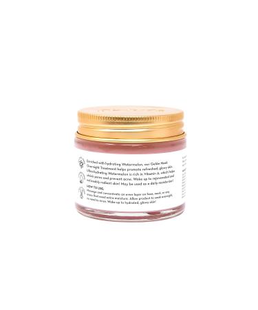The Cr me Shop Korean Skincare | Overnight Watermelon Gel Mask - 2.36 oz | Moisturizing, Hydrating, Anti-Aging, Brightening Formula - Buy Online on GoSupps.com