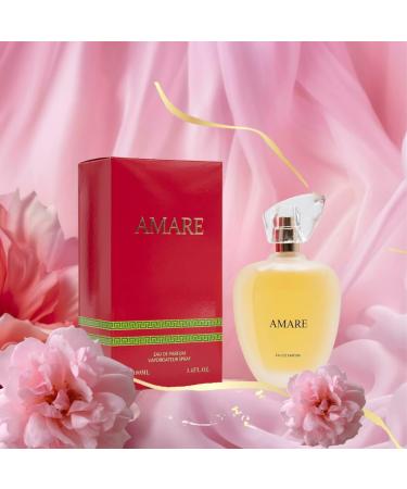AMARE EAU DE PARFUM POUR FEMME 3.4 FL. OZ Floral fragrance for women. - Buy Online on GoSupps.com