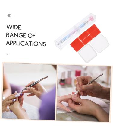 minkissy 4 Sets Nail Art Drill Pen Rhinestone Pen Nail Polish Pens Nail Art Point Pen Nail Dotting Pen Nail Rhinestone Picker Striping Liner Brush Nail Art Paint Pen Diamond Picking Pen Abs - Buy Online on GoSupps.com