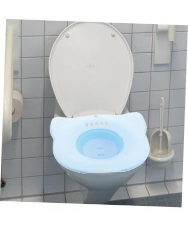 Portable Women's Bidet Kit - Folding Toilet Wash Basin | Convenient Care Accessory for Home - Blue 42x32x11.5 - Buy Online on GoSupps.com