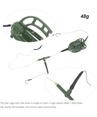 Carp Fishing Feeder Inline Method - 35g & 48g Rig Feed Baskets | European Style Angler Accessories - Buy Online on GoSupps.com