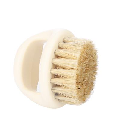Sonew Bartbrush made of wild boar bristles men grooming trims brushes with grip for daily care mustache slurt shaping cleaning shaving tool (03#)