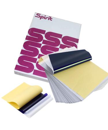 Tattoo Transfer Paper, Damsale 100 PCS Tattoo Stencil Paper, 4 Layers 8.5" x 11" A4 Size Tattoo Thermal Stencil Paper Kit for Tattoo Beginners Tattoo Supplies - Buy Online on GoSupps.com