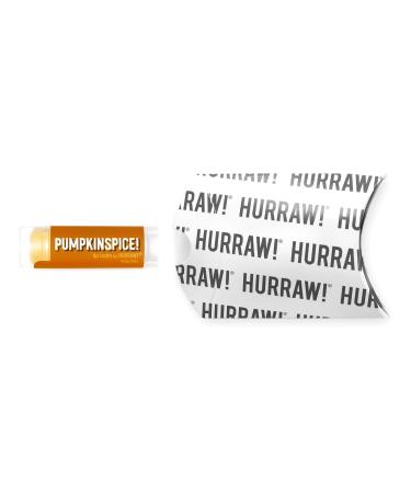 Hurraw! Pumpkin Spice Lip Balm Organic Vegan & Cruelty-Free | 100% Natural | Non-GMO | Made in USA - Buy Online on GoSupps.com