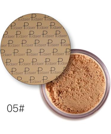 Makeup Modifier Powder Makeup Loose Setting Powder Matte Highlighter Face Concealer Oil Control Matte Mineral Contour 05 Heat 05# Heat - Buy Online on GoSupps.com