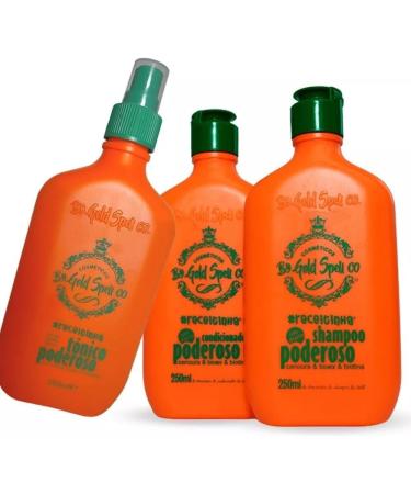 Tonique puissant + shampoing + revitalisant - Gold Spell - Traitement capillaire. - Buy Online on GoSupps.com