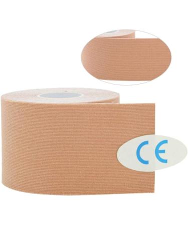 Injury Muscle Taping Adhesive Bandage Wrap Rolls Stretch Self-Adherent Tape for Sports Wrist Ankle 5cm*5m(Skin Color) - Buy Online on GoSupps.com