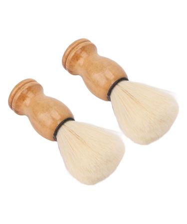 KUIKUI Mini Shaving Brush - Soft Synthetic Hair & Wooden Handle | Perfect for Travel & Home - Buy Online on GoSupps.com