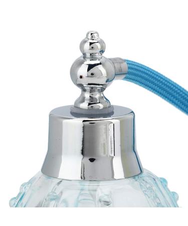 ZJchao 80ml Refillable Perfume Bottle - Carved Glass Spray Atomizer for Travel | Luxury Empty Fragrance Container - Buy Online on GoSupps.com
