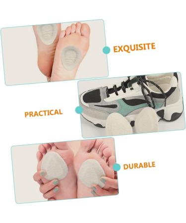 FRCOLOR Felt Foot Pads for High Heels - 4 Pairs Metatarsal Cushions for Women Dress Shoes - Comfortable Forefoot Insoles & Tongue Pads - Ideal for Pumps & Heels - Buy Online on GoSupps.com