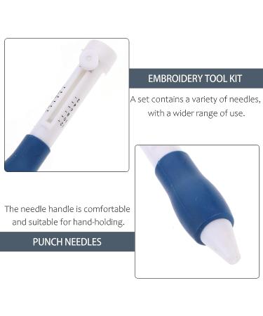 Embroidery Punch Needle Kit - Stitching Tool Set for Jewelry Making - Buy Online on GoSupps.com