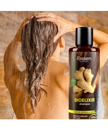 Rossen Bioelixir shampoo with ginger for hair growth hair care 250 ml - Buy Online on GoSupps.com