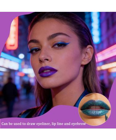 2 Pi ces Crayon Eyeliner Waterproof Rotatifs Crayons Ombre Paupi res lumineux Effet longue Dur e Couleur D grad e Avec Applicateur - Buy Online on GoSupps.com