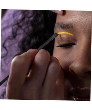 PLAFOPE 12pcs Eyeliner Brush Eye Shadow Brush Liner Brush for Eyes Makeup Eyeshadow Flat Liner Brush 14.5x0.7x0.5cm Black - Buy Online on GoSupps.com