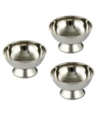 Beaupretty 3st high impact shell Razor cup made of metal rude soap holder mustache shave shaving razor soap shell shaving shell shaving bowls of rust -free steel care